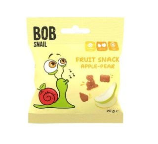 BOB SNAIL Żelki o smaku jabłko-gruszka 20g