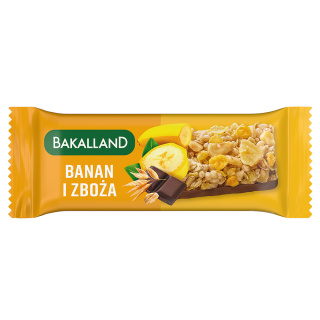 Bakalland Baton zbożowy BA! banan 40g Batonik
