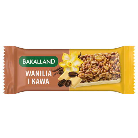 Baton BA!lans Waniliowe Cappuccino 38G Bakalland Batonik Baton BA!lans Waniliowe Cappuccino 38G Bakalland Batonik