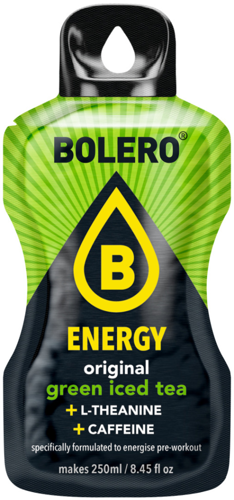 Bolero Drink Energy Green Iced Tea 7g na 250ml Bolero Drink Energy Green Iced Tea 7g na 250ml