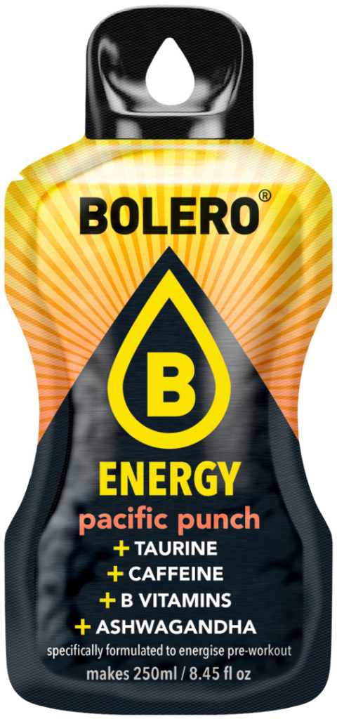 Bolero Drink Energy Pacific Punch 7g na 250ml Bolero Drink Energy Pacific Punch 7g na 250ml