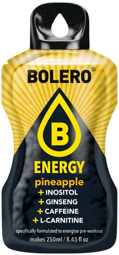 Bolero Drink Energy Pineapple 7g na 250ml Bolero Drink Energy Pineapple 7g na 250ml