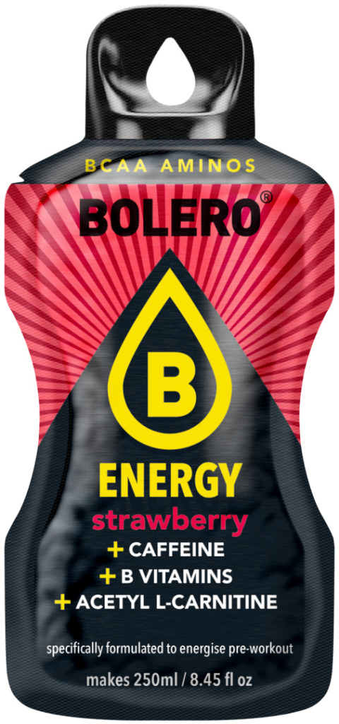 Bolero Drink Energy Strawberry 7g na 250ml Bolero Drink Energy Strawberry 7g na 250ml