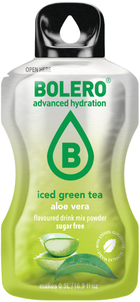 Bolero Drink Iced Green Tea Aloe Vera 3g na 500ml Bolero Drink Iced Green Tea Aloe Vera 3g na 500ml
