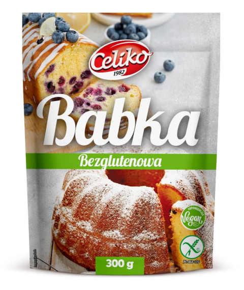 CELIKO Babka bezglutenowa 300g CELIKO Babka bezglutenowa 300g