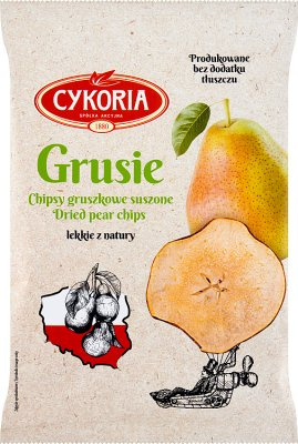 CYKORIA Chipsy gruszkowe "Grusie" 30g CYKORIA Chipsy gruszkowe "Grusie" 30g
