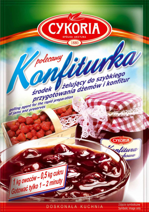 CYKORIA "Konfiturka" Środek żelujący 40g CYKORIA "Konfiturka" Środek żelujący 40g