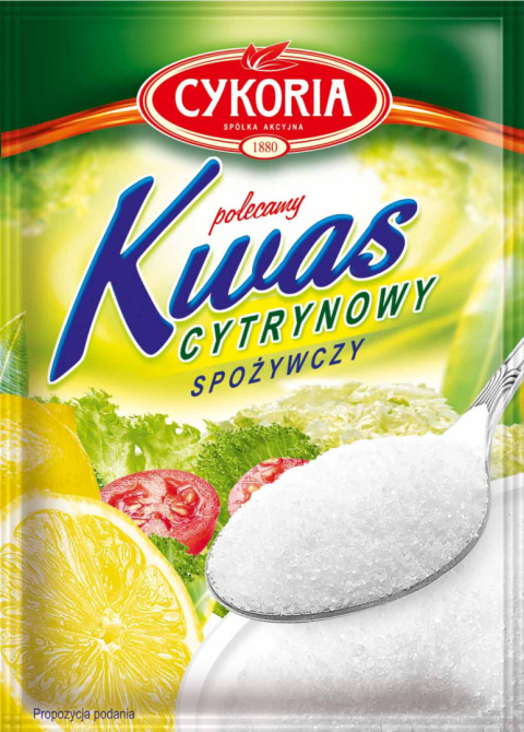 CYKORIA Kwas cytrynowy spożywczy 100g CYKORIA Kwas cytrynowy spożywczy 100g