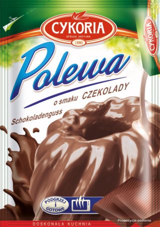CYKORIA Polewa o smaku czekolady 100g