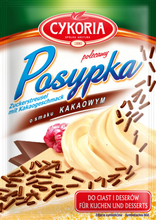 CYKORIA Posypka o smaku kakaowym 35g