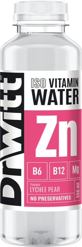 Dr Witt napój izotoniczny o smaku liczi i gruszki 550ml Dr Witt napój izotoniczny o smaku liczi i gruszki 550ml