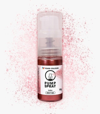 FOOD COLOURS Brokat spożywczy w sprayu METALLIC DUST RUBY 10g