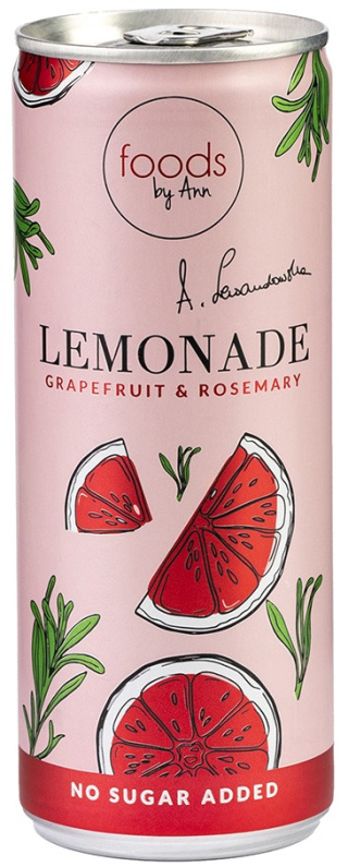 Foods By Ann Lemoniada Grejpfrut & Rozmaryn 250ml