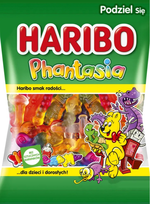 HARIBO Żelki owocowe Phantasia 85g HARIBO Żelki owocowe Phantasia 85g