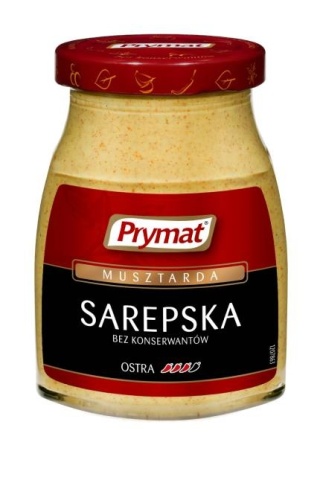 PRYMAT Musztarda sarepska ostra 185g