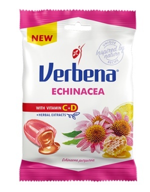 VERBENA Cukierki ziołowe z echinaceą 60g