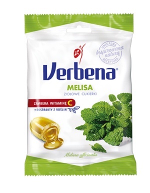 VERBENA Cukierki ziołowe z melisą 60g